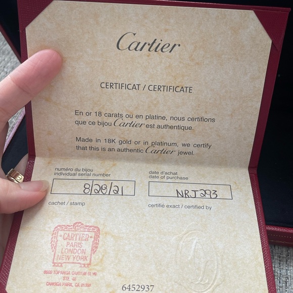 Cartier love bracelet - Picture 10 of 12